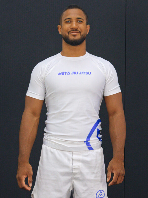 Rashguard Meta Jiu Jitsu x Lumina - Blanc - Homme – Image 9