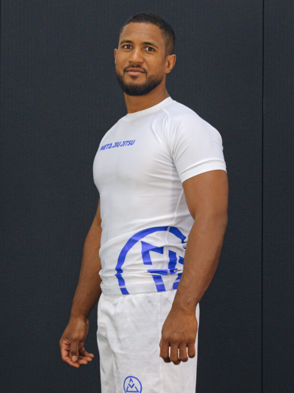 Rashguard Meta Jiu Jitsu x Lumina - Blanc - Homme