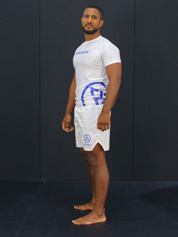 Rashguard Meta Jiu Jitsu x Lumina - Blanc - Homme – Image 7