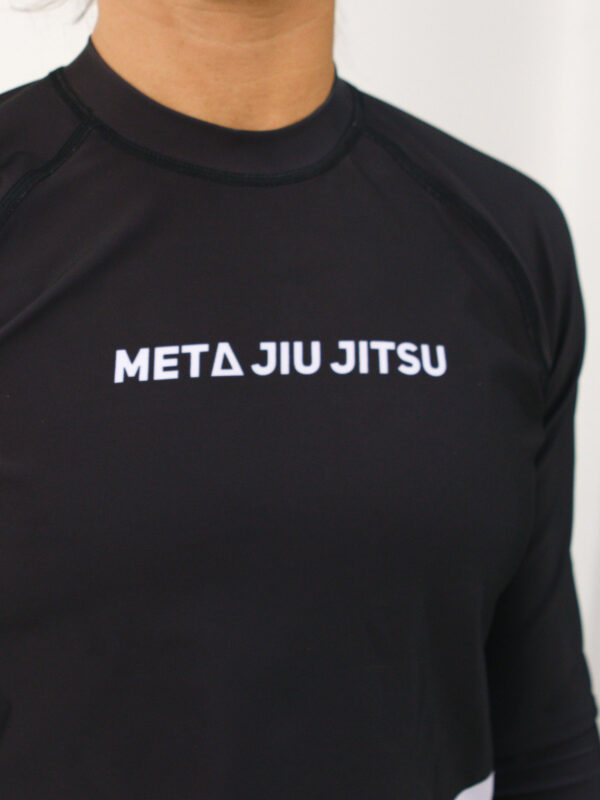 Rashguard Meta Jiu Jitsu x Lumina - Noir - Femme – Image 4