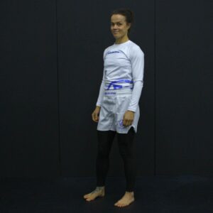 Rashguard Meta Jiu Jitsu x Lumina - Blanc - Unisex