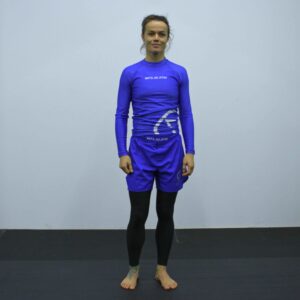 Rashguard Meta Jiu Jitsu x Lumina - Bleu - Unisex
